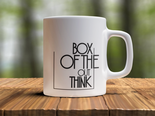 Think out of the box Design Photo Mug Printing