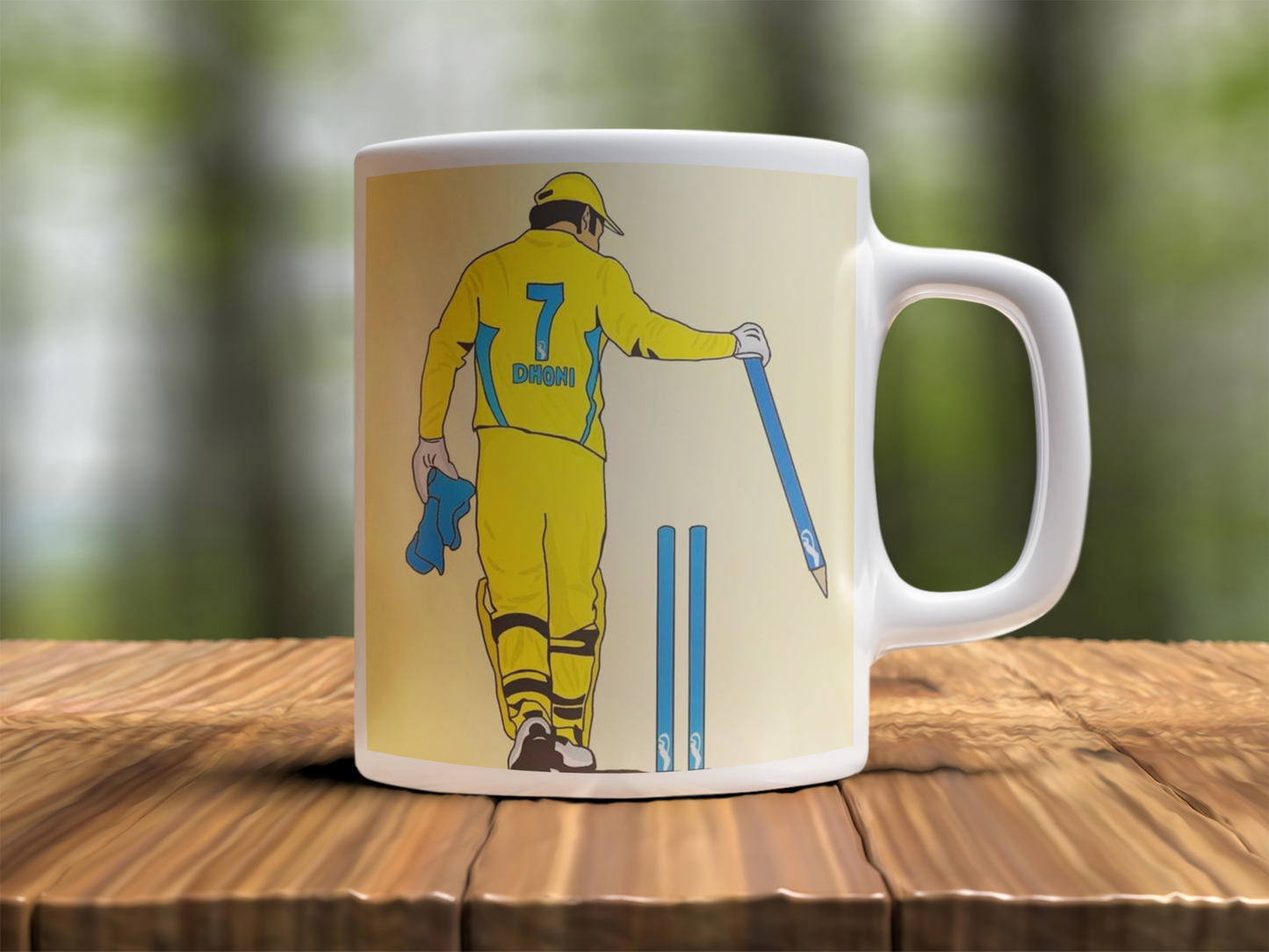 Dhoni   Design Photo Mug Printing