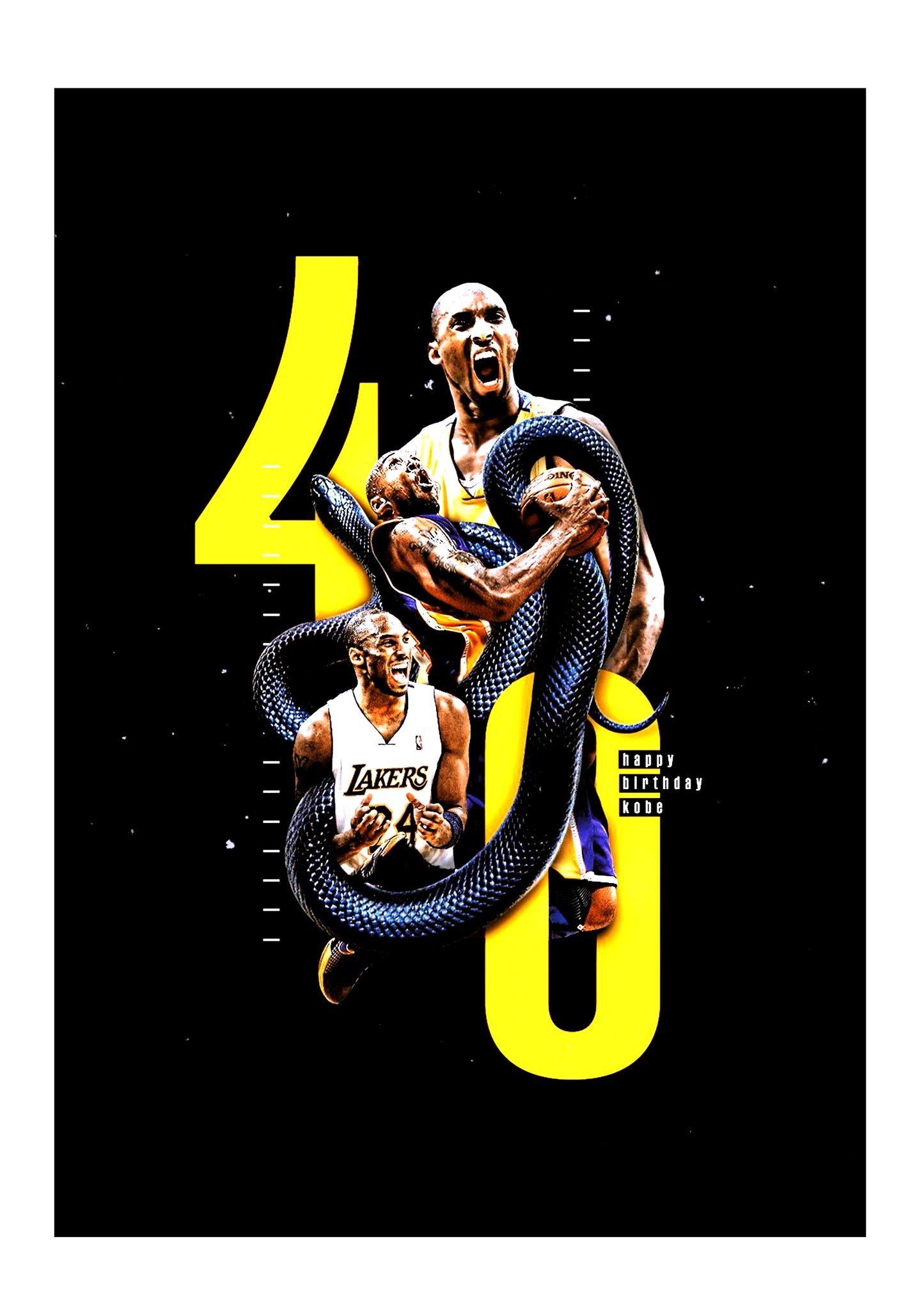 Kobe Bryant's 40th birthday