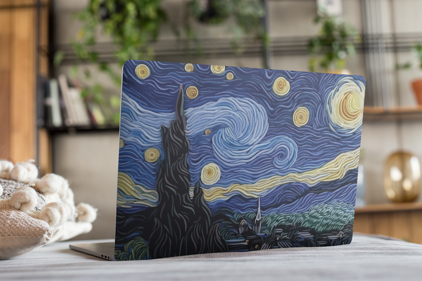 Van Gogh Starry  Laptop skin