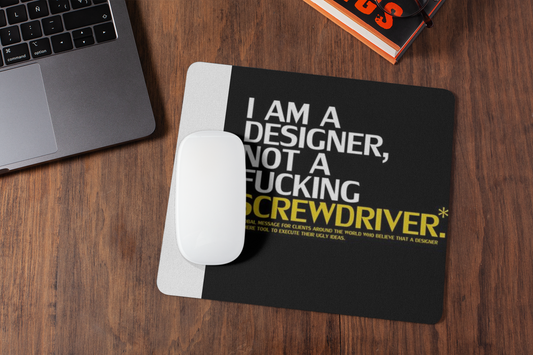 I am a designer  mousepad for laptop and desktop with Rubber Base - Anti Skid