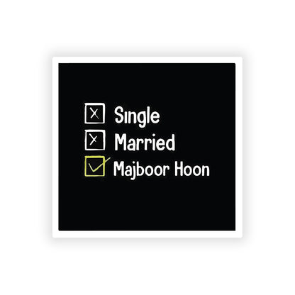 Single married majboor hoon