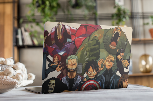 One Piece Avengers  Laptop skin