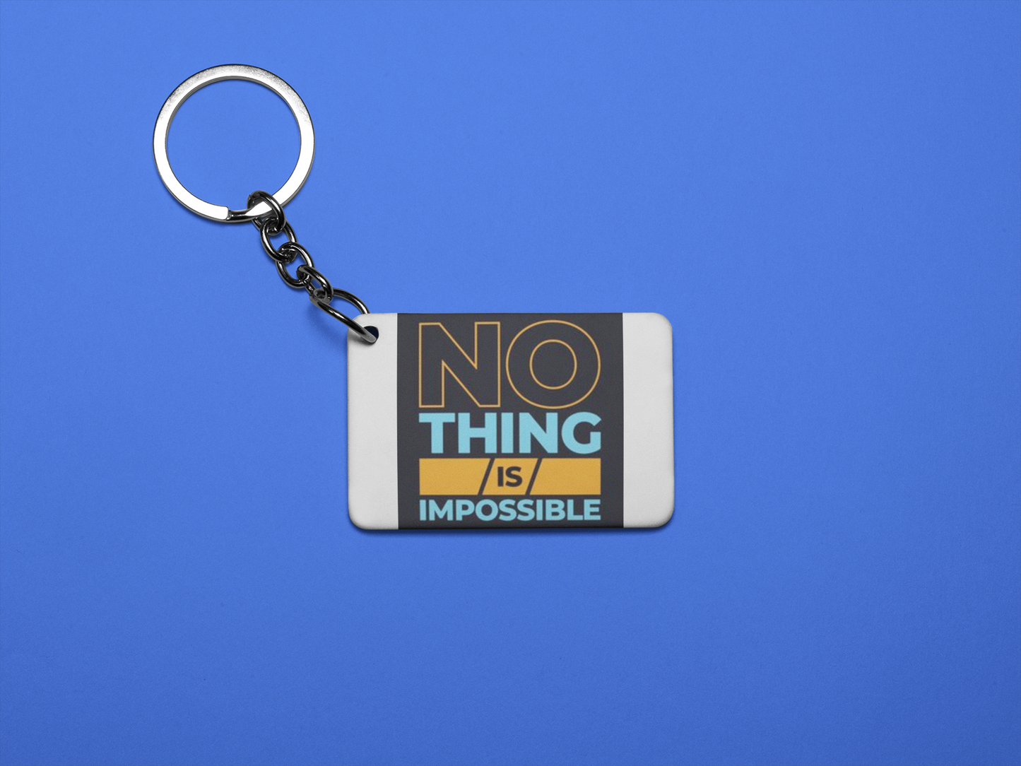 No thing is impossible keychain