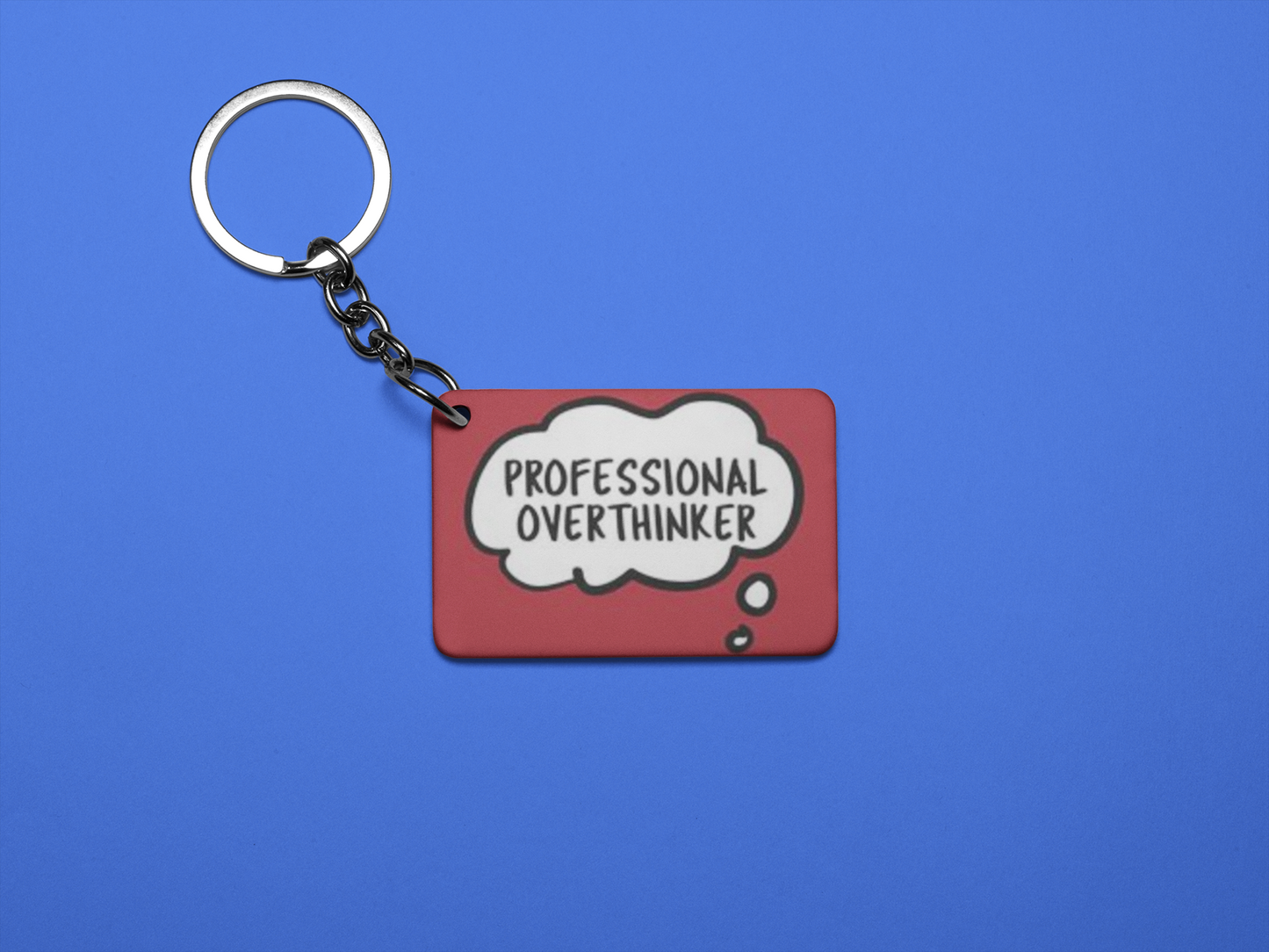 Professional Overthinker keychain