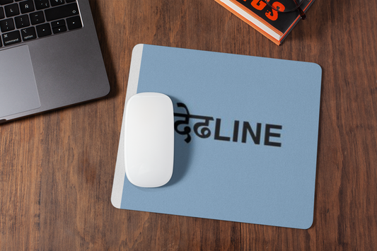 Deadline mousepad for laptop and desktop with Rubber Base - Anti Skid