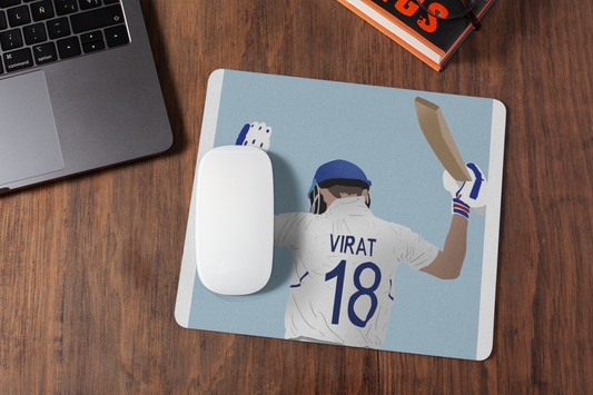 Virat mousepad for laptop and desktop with Rubber Base - Anti Skid