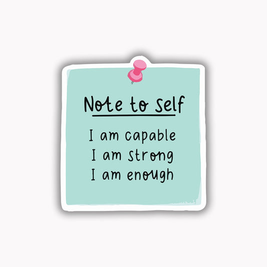 Note to self