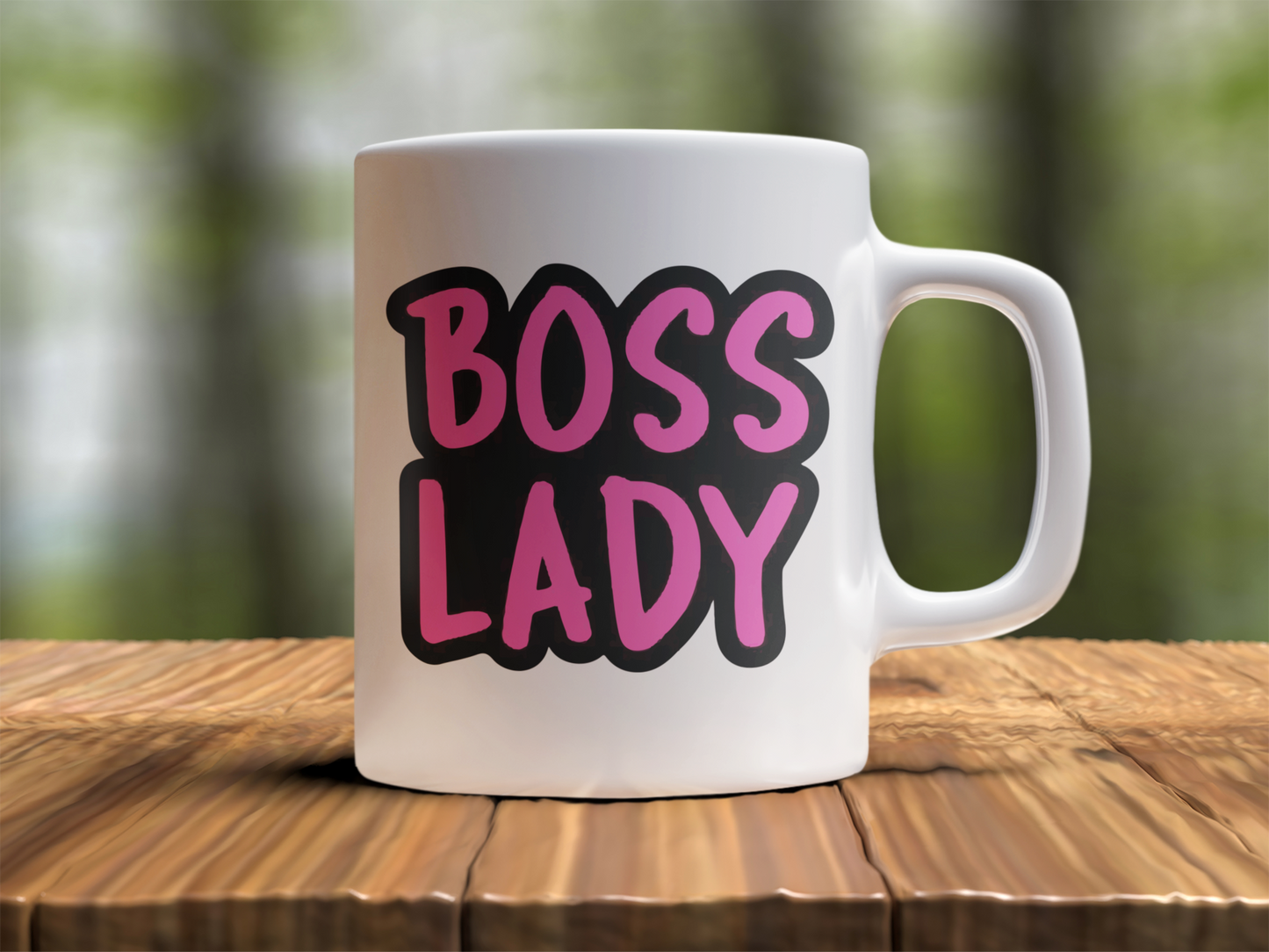 Boss lady Design Photo Mug Printing