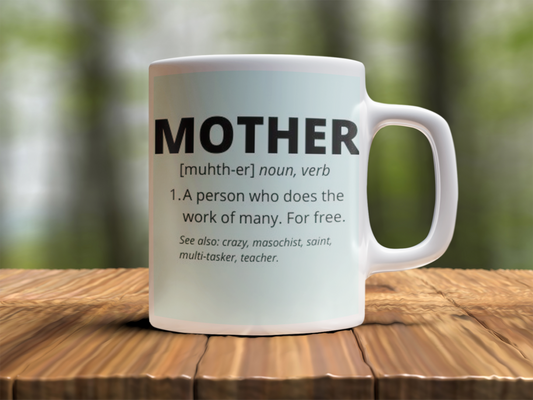 Mother noun  Design Photo Mug Printing