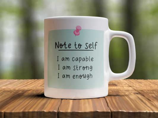 Note to self Design Photo Mug Printing