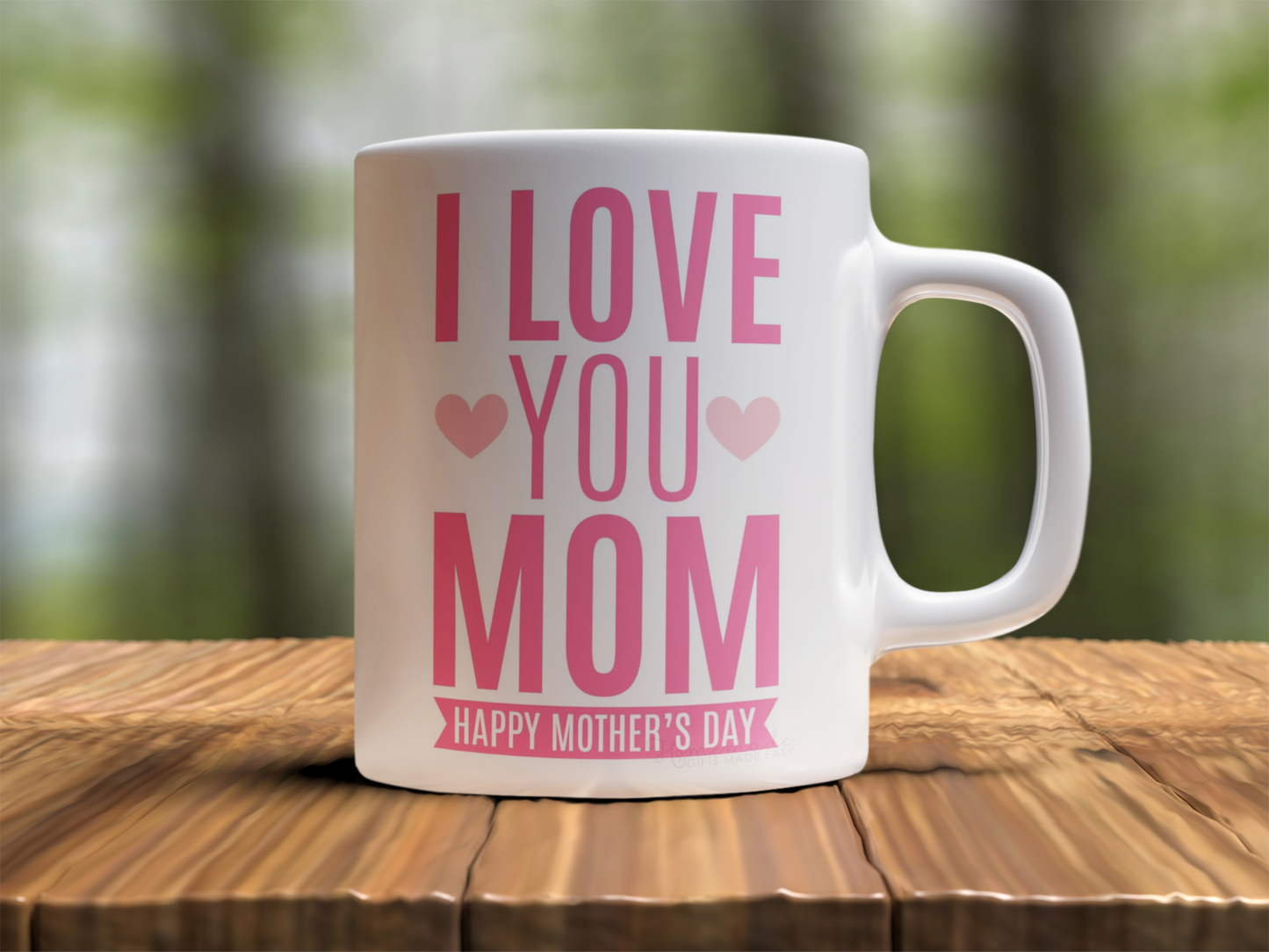 I love you mom 1Design Photo Mug Printing