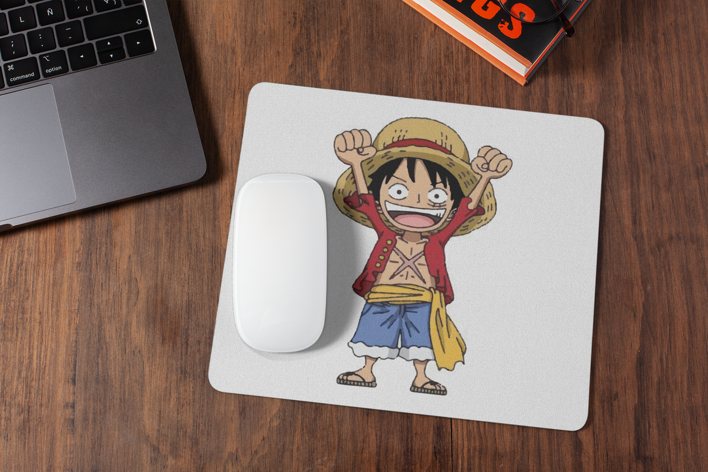 Monkey mousepad for laptop and desktop with Rubber Base - Anti Skid