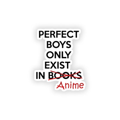Perfect boys only exist in anime