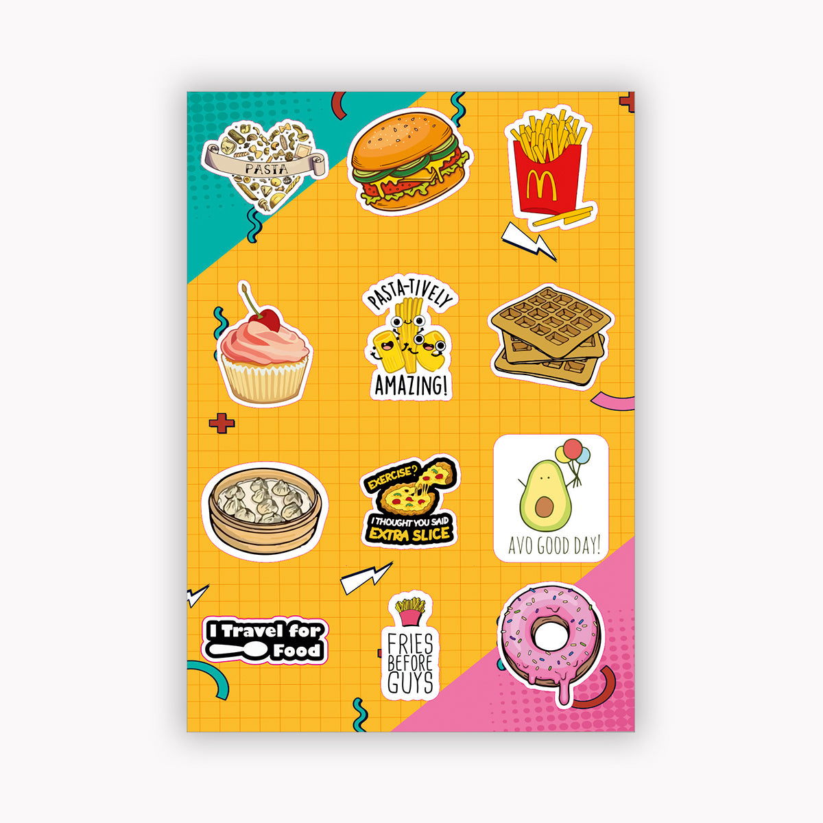 Foodie mini sheet