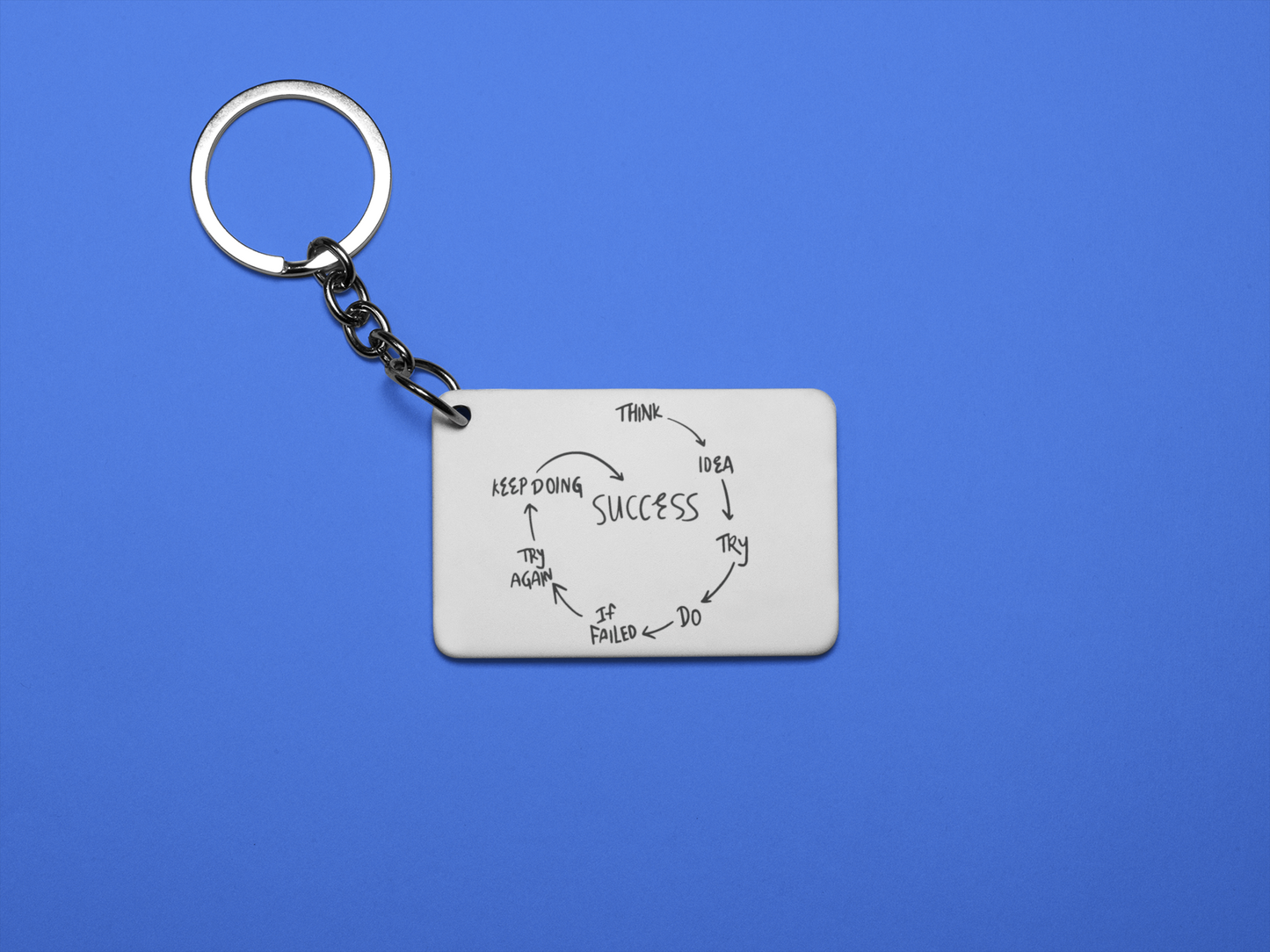 Success keychain