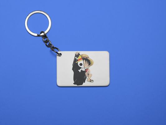 Hidden monkey keychain