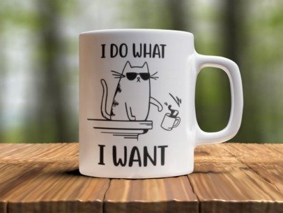 I do what i want  Design Photo Mug Printing