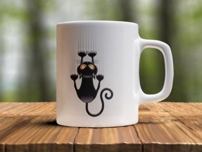 Scratch  Design Photo Mug Printing