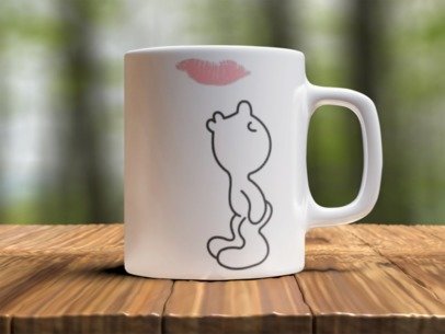 Lips mug Design Photo Mug Printing