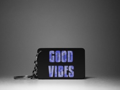 Good vibes 1keychain