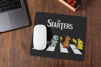 The starters mousepad for laptop and desktop with Rubber Base - Anti Skid