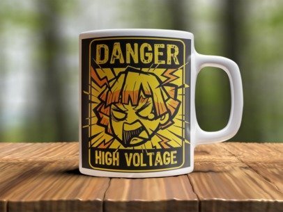 Danger  Design Photo Mug Printing