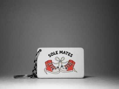 Solemates keychain