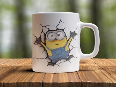 Minion 1 Design Photo Mug Printing