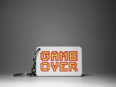 Game over  Keychain