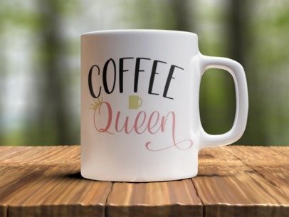 Coffee queen  Design Photo Mug Printing