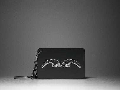 Capricorn keychain