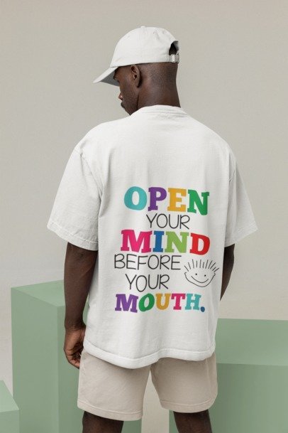 Open your mind before