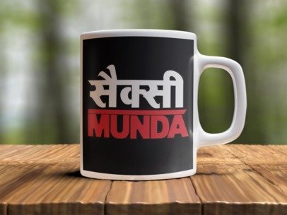 Sexy munda  Design Photo Mug Printing