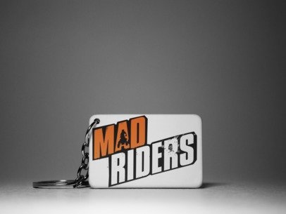 Mad riders keychain