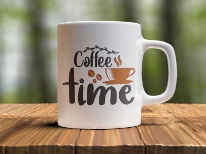 Coffee time  Design Photo Mug Printing