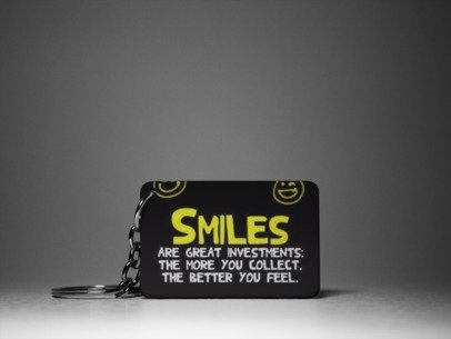 Smiles keychain